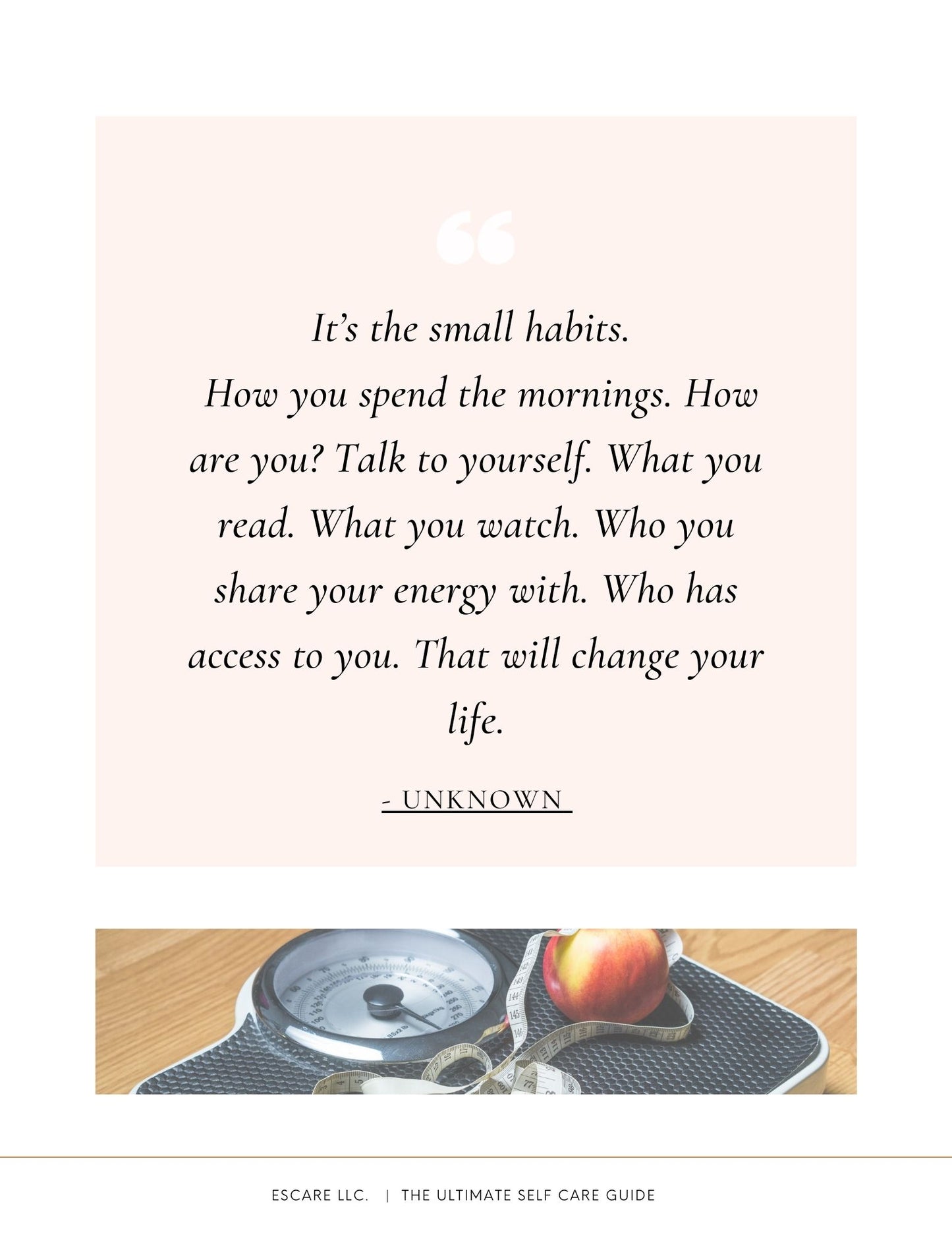 Ultimate Self Care Guide