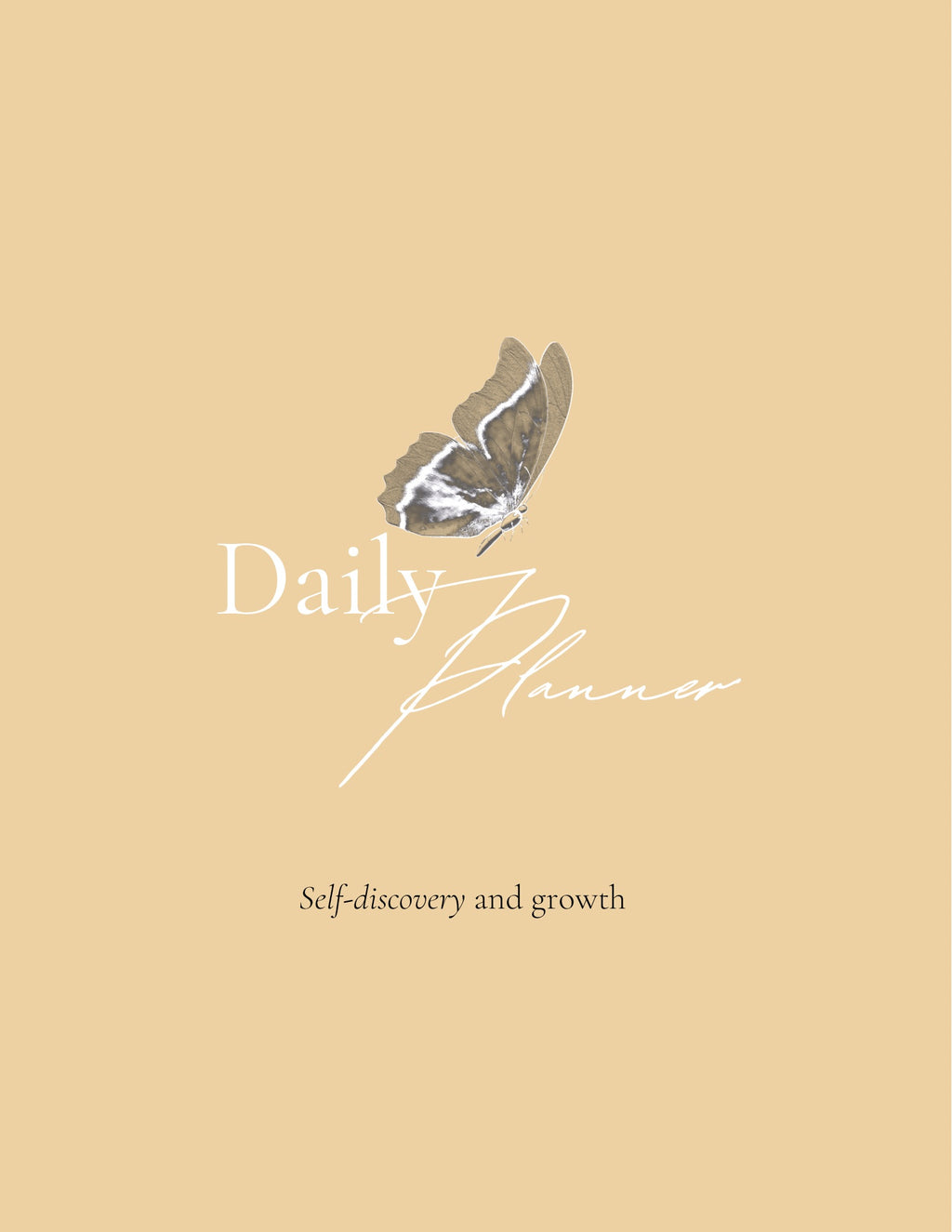 Daily Planner for Self-Discovery & Growth (Digital Download)